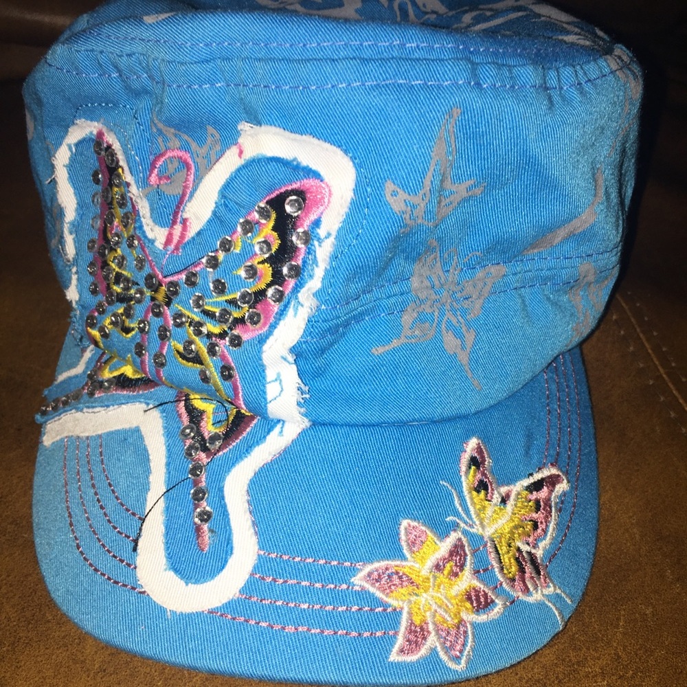 Military Style Butterflies Baseball Cap